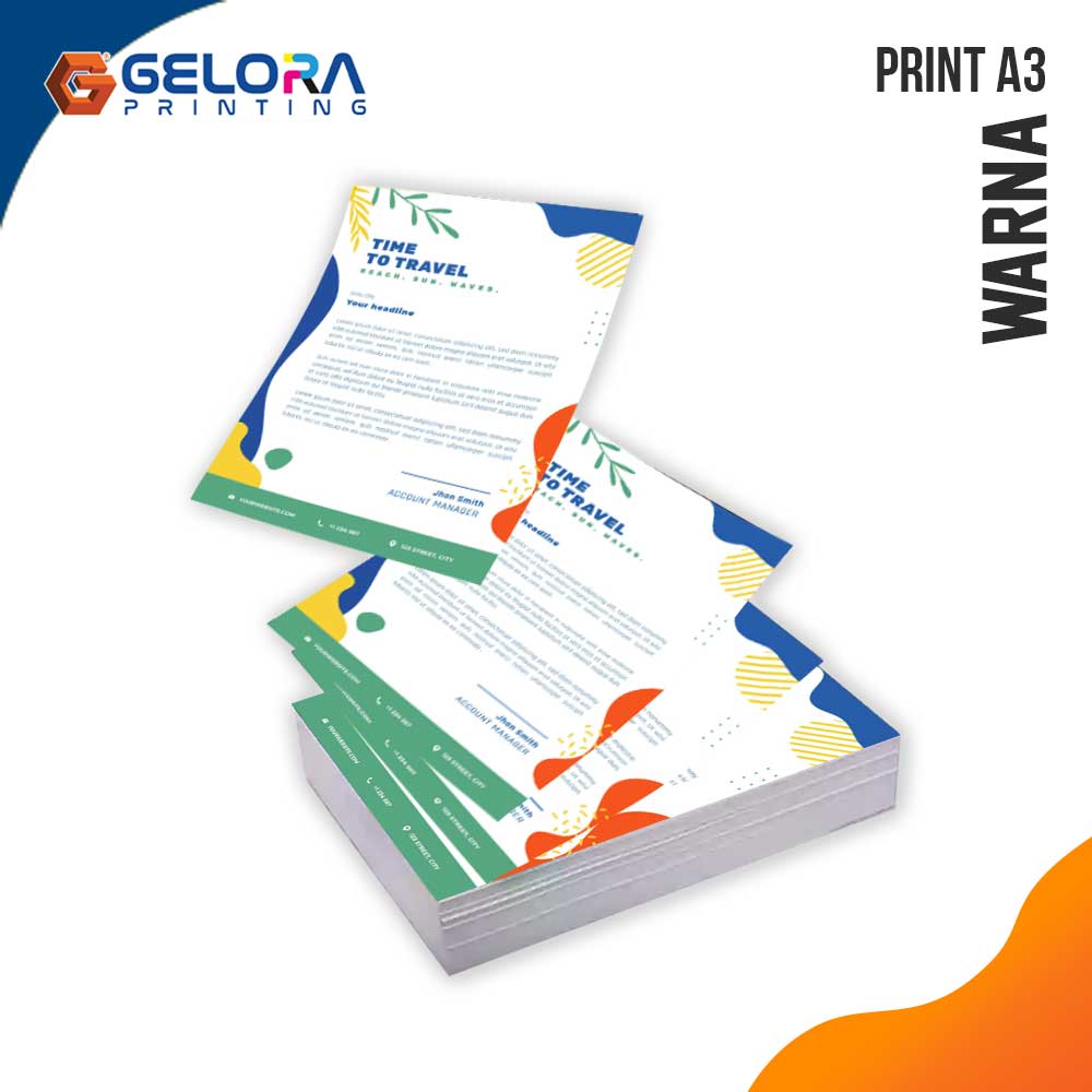 PRINT A3 WARNA